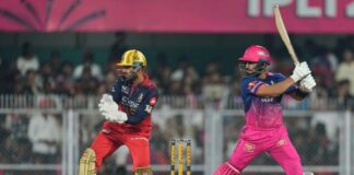 २०२ रनको लक्ष्य पछ्याउँदै राजस्थानको शानदार जीत