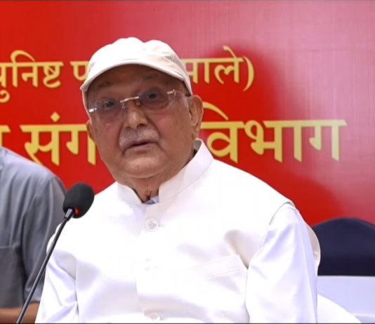 प्रधानमन्त्री बालेन शाहले रोष्ट्रमबाटै ‘देशद्रोही’ कुरा गरे: ओली