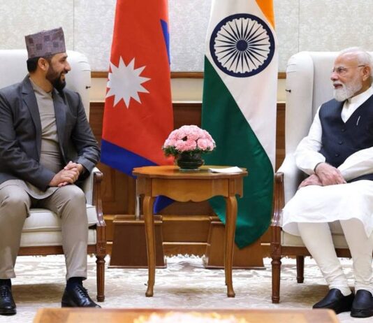 रास्वपा सभापति लामिछाने र मोदीबीच उच्चस्तरीय संवाद